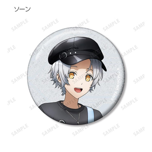 『#コンパス2.0 戦闘摂理解析システム』描き下ろし ロックバンドver. トレーディンググリッター缶バッジ(単位/BOX)